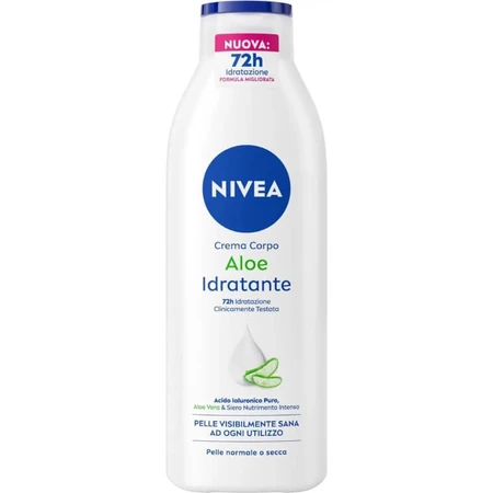 Nivea 72-uurs hydraterende aloë-lichaamscrème voor de normale en droge huid, 250 ml