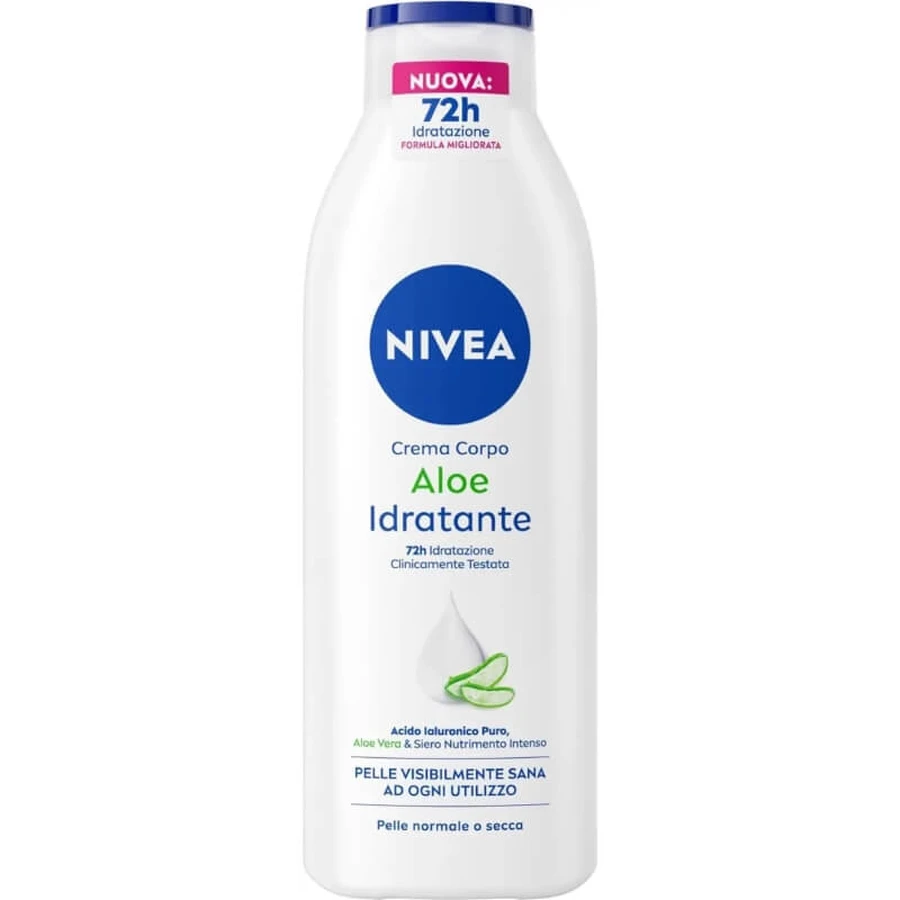 Nivea 72-uurs hydraterende aloë-lichaamscrème voor de normale en droge huid, 250 ml
