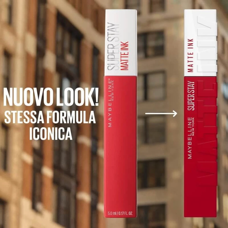 Maybelline Superstay Matte Ink - Rouge à lèvres mat liquide n° 20 Pioneer