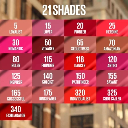 Maybelline Superstay Matte Ink - Rouge à lèvres mat liquide n° 20 Pioneer