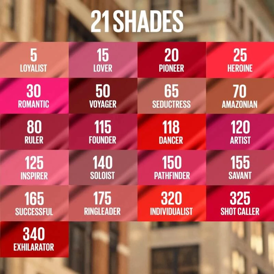 Maybelline Superstay Matte Ink - Rouge à lèvres mat liquide n° 20 Pioneer