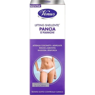 Venus Schlankheits- und Straffungscreme für Bauch und Hüften – straffende Pflege, 200 ml