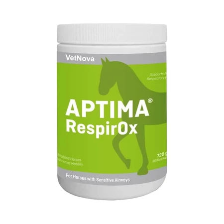Vetnova Aptima respirox – Ergänzungsfuttermittel zur Unterstützung der Atemfunktion, 720 g