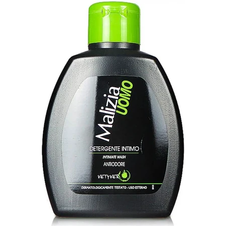 Malizia Uomo - Intimereiniger met vetivergeur, 200 ml
