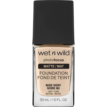 Base de maquillaje Photofocus de Wet n Wild - Base de maquillaje líquida - Nude Ivory