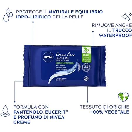 Nivea Skincare - 25 facial makeup remover wipes
