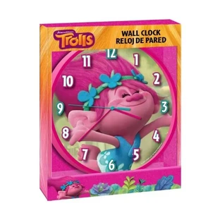Disney Trolls - 25 cm wall clock