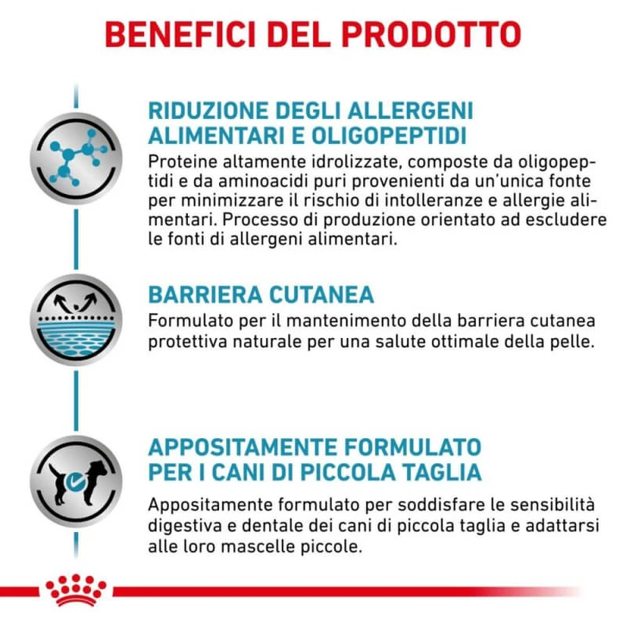 Royal Canin Anallergenic Small Dog - Alimento completo para perros pequeños con intolerancias alimentarias, 3 kg