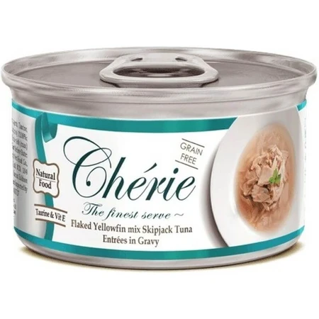 Cherie Albacore Thunfisch-Mix – Alleinfuttermittel für Katzen, 80 g