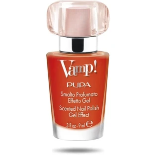 Pupa Vamp! – Duftender Nagellack mit Gel-Effekt, Rosenduft Nr. 111 „Radiant Coral“