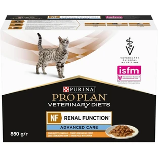 Purina Pro Plan Diet NF cu pui – hrană umedă dietetică pentru pisici cu insuficiență renală, 850 g