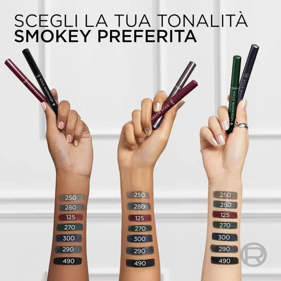 L'Oréal Paris Le Shadow Stick - Stick d'ombre à paupières n° 125 Starry Bordeaux