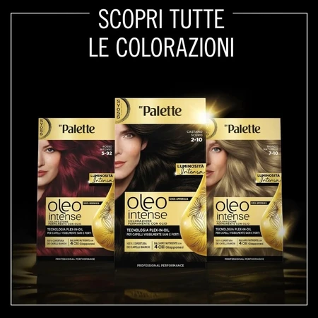 Syoss Oleo Intense Hair Color - Permanent Hair Color No. 5-54 Ash Brown