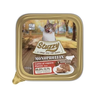 Stuzzy Monoprotein Beef - Complete Food for Adult Cats, 100 g