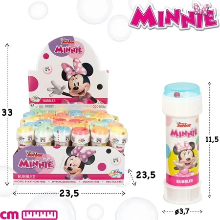 Dulcop Minnie Soap Bubbles - 36 bottles