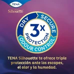 Tena Silhouette Noir - 18 mini pads for urinary incontinence