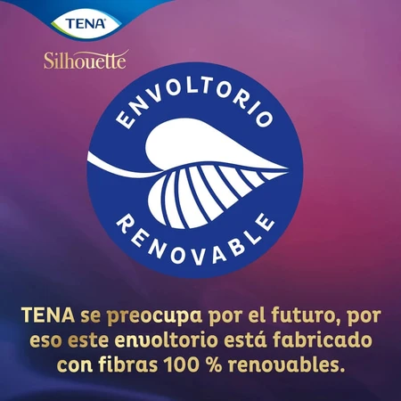 Tena Silhouette Noir - 18 mini pads for urinary incontinence