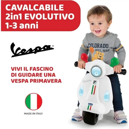 Chicco Vespa Primavera Italia - Loopscooter voor kinderen