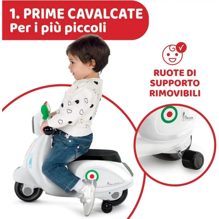 Chicco Vespa Primavera Italia - Loopscooter voor kinderen