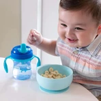 Chicco Easy Bowl – Rosa Silikonschale mit Saugnapf
