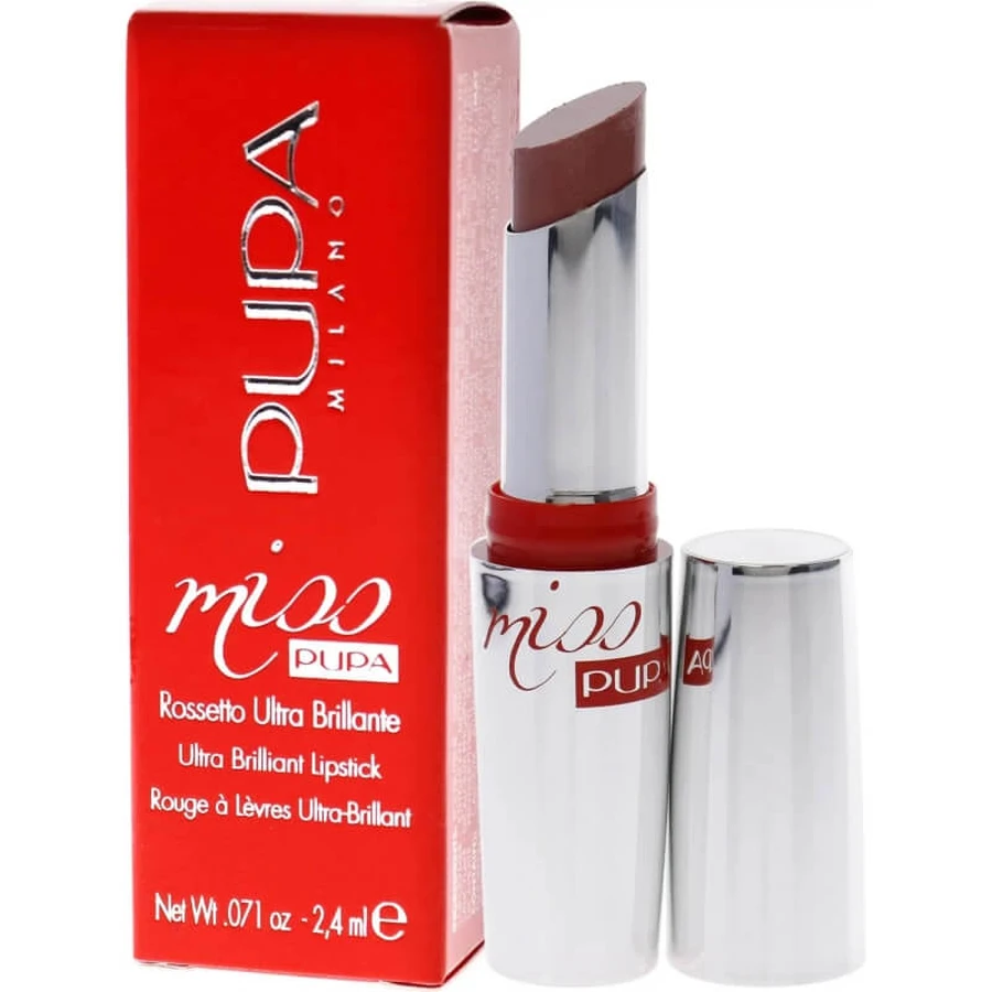Pupa Miss Pupa – Ultra-glänzender Lippenstift Nr. 110 „Nude Vibes“
