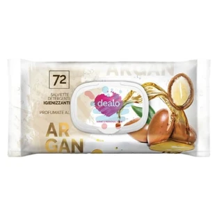 Dealo 72 Arganöl-Tücher in wiederverschließbarer Verpackung