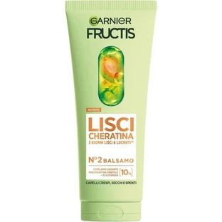 Fructis Lisci cu keratină - nr. 2 balsam pentru păr creț 200 ml