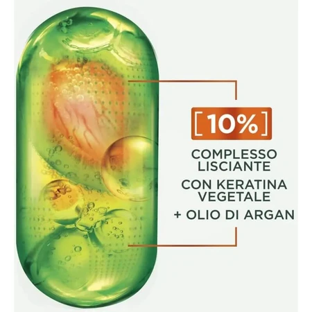 Fructis Lisci cu keratină - nr. 2 balsam pentru păr creț 200 ml