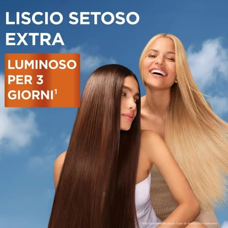 Fructis Lisci cu keratină - nr. 2 balsam pentru păr creț 200 ml