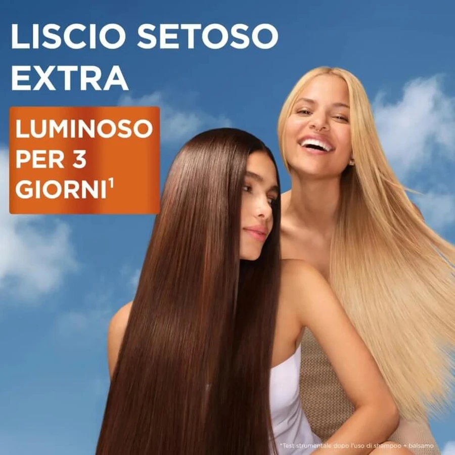 Fructis Lisci cu keratină - nr. 2 balsam pentru păr creț 200 ml