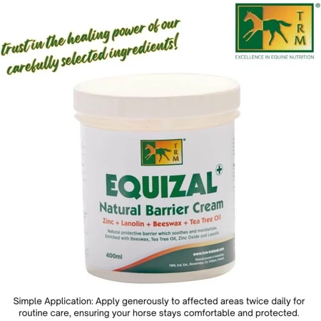 Trm Equizal Natural Barrier Cream - Hydraterende en verzachtende crème, 400 ml
