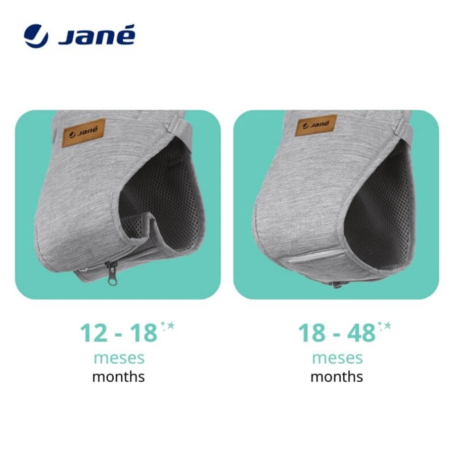 Jane First Steps Sicherheitsgurt – ergonomisch und verstellbar, mit Griff oben, für Kinder im Alter von 12 bis 48 Monaten