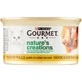 Purina Gourmet Nature’s Creations cu pui, spanac și roșii – hrană completă pentru pisici adulte, 85 g