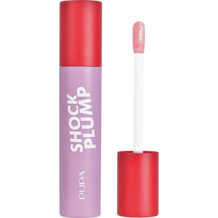 Pupa Shock Plump – Lipgloss für sofortiges Volumen, Nr. 002 Baby Doll