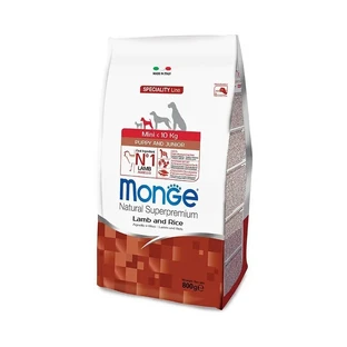 Monge Speciality Line Mini Puppy & Junior Agneau & Riz - Croquettes pour chien 800 g