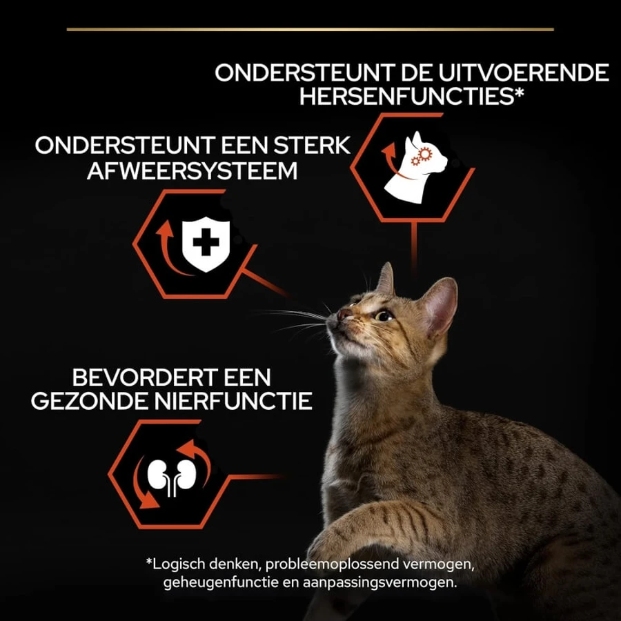 Purina Pro Plan Vital Functions Zalm - Volledig voer voor gecastreerde volwassen katten, 10 kg