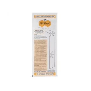 Vita Bee Health Apistan - 10 tiras para el tratamiento de la varroa en las abejas con fluvalinato, 8 g
