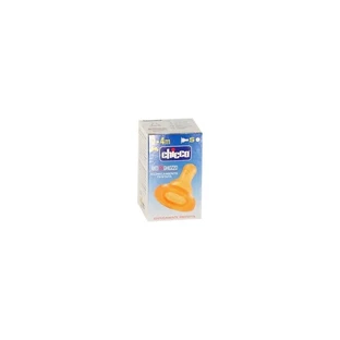 Chicco Anti-Cough Rubber Nipple, 1 Hole, 4m+