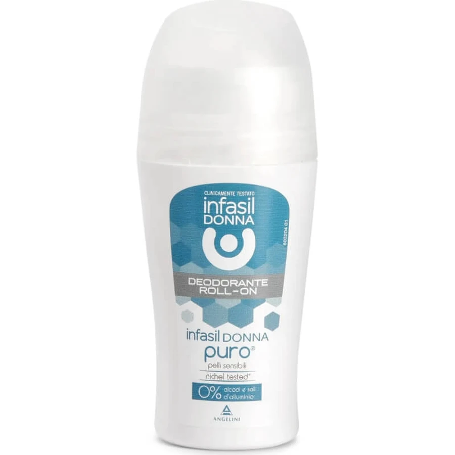 Infasil Donna Puro - Roll-On Deodorant, 50 ml