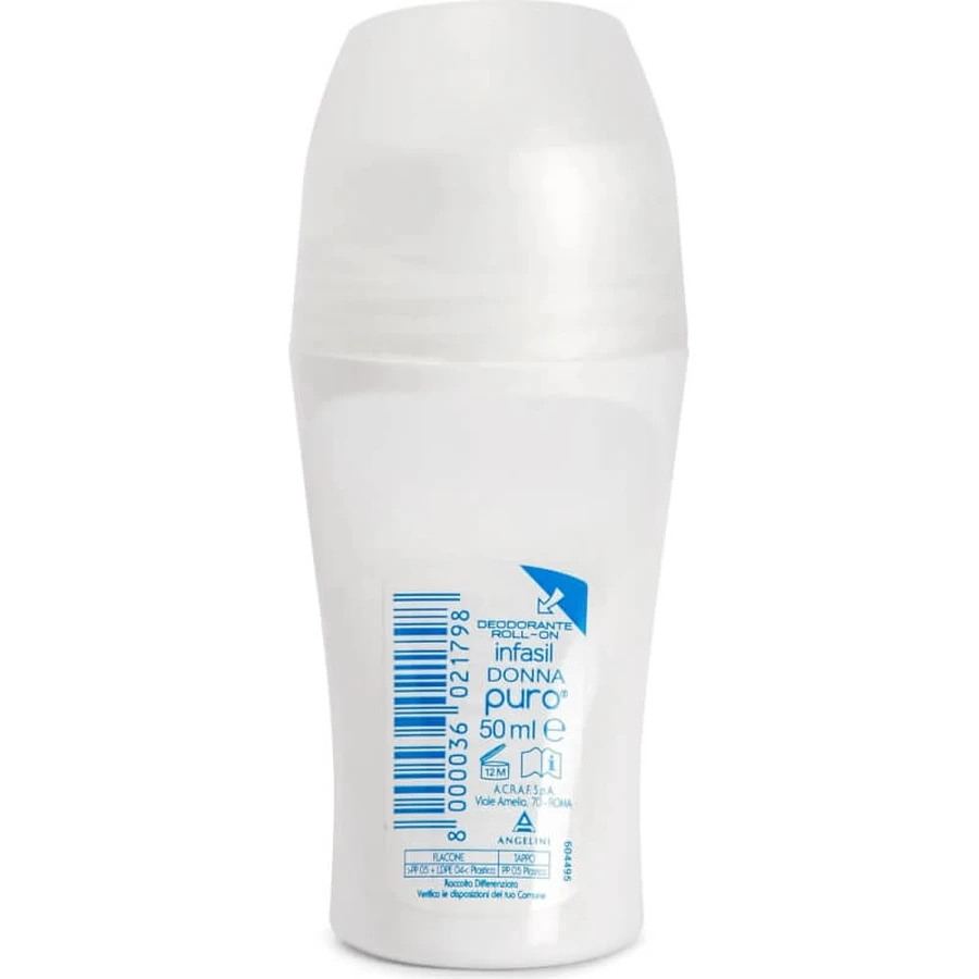 Infasil Donna Puro - Roll-On Deodorant, 50 ml