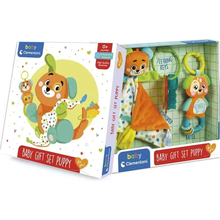 Clementoni Baby-Geschenkset: Welpe – Geschenk für Neugeborene