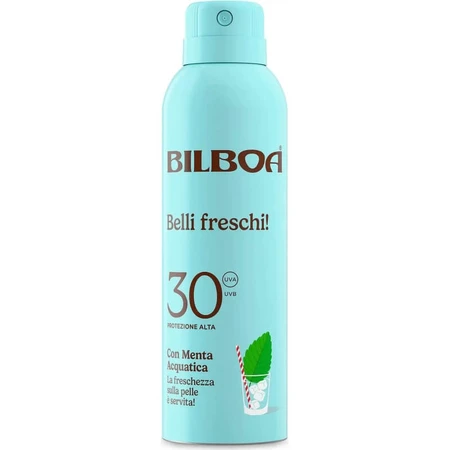 Bilboa SPF 30 Sunscreen Spray, Refreshing, High Protection, 150 ml