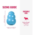 Kong Puppy - gioco in gomma morbida per cuccioli x-small