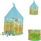 Moni Trade Castle Tent - Game with 25 Colored Balls
