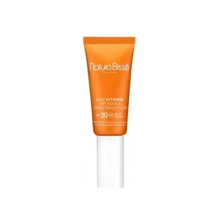 Crème solaire pour le visage Natura Bisse SPF 30, fluide au toucher sec enrichi en vitamines C et C+, haute protection, 30 ml