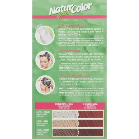 Renee Blanche Natur Green Color – vopsea de păr de culoare mahon deschis