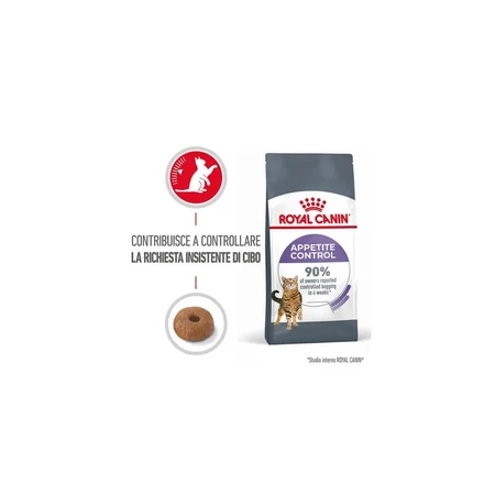 Royal Canin Appetite Control Care – Alleinfuttermittel für ausgewachsene Katzen zur Förderung des Sättigungsgefühls, 400 g