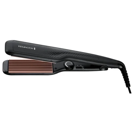 Remington Ceramic Crimp S3580 – Frisè-Glätteisen für Volumen und Wellen mit breiten Platten