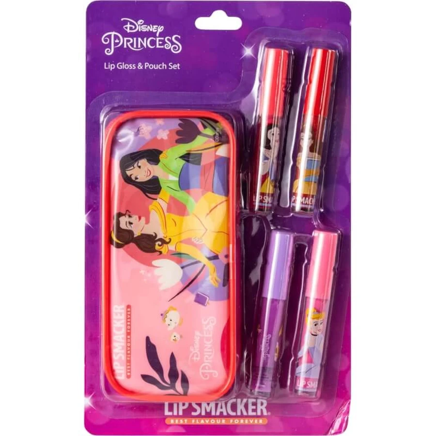 Disney Princess Lip Smacker – Lipgloss- und Kosmetiktäschchen-Set