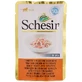Schesir Atún y pollo con gambas en gelatina - Alimento completo para gatos adultos, 50 g